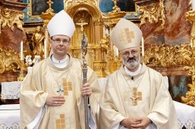 Bérczi L. Bernát ciszterci apát benedikálási ünnepe